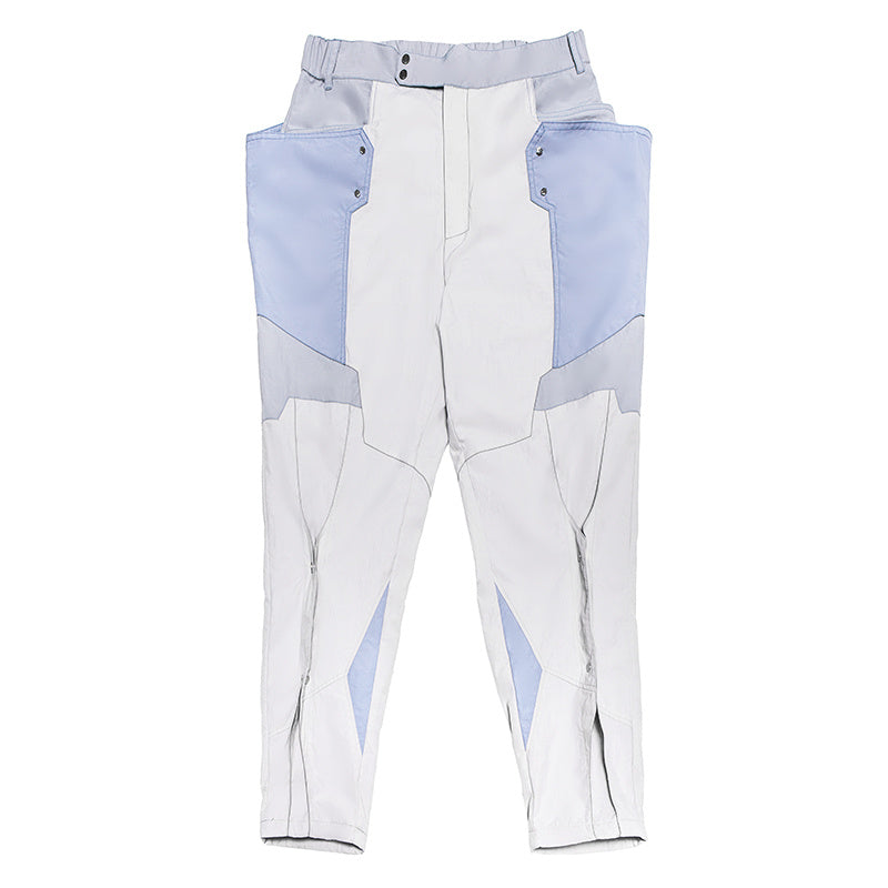 Chinese Style Street Plush And Thick Waterproof Ski Pants