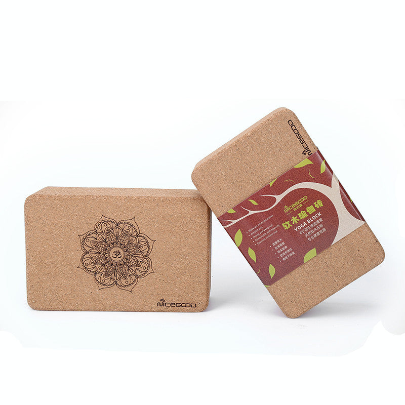 High-density Environmentally Friendly Cork Yoga Brick