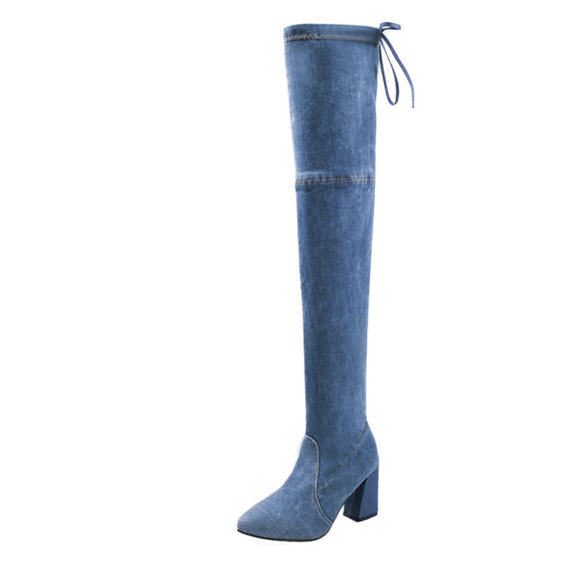 Women's stretch boots