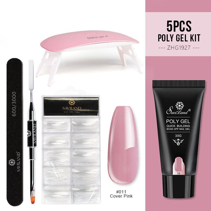 Quick Extension Gel Crystal Gel Nagel Set