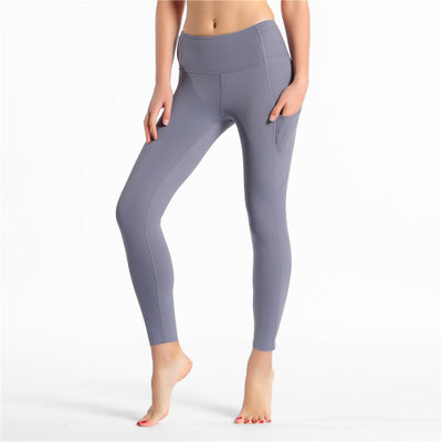 Bedruckte Stretch-Yogahose Jogginghose