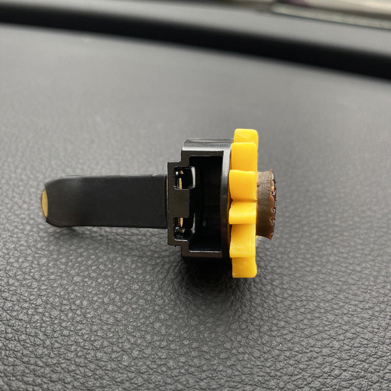 Enhance Your Car with Sunflower Flower Perfume Decoration Vent Clip by Essence Elysium.