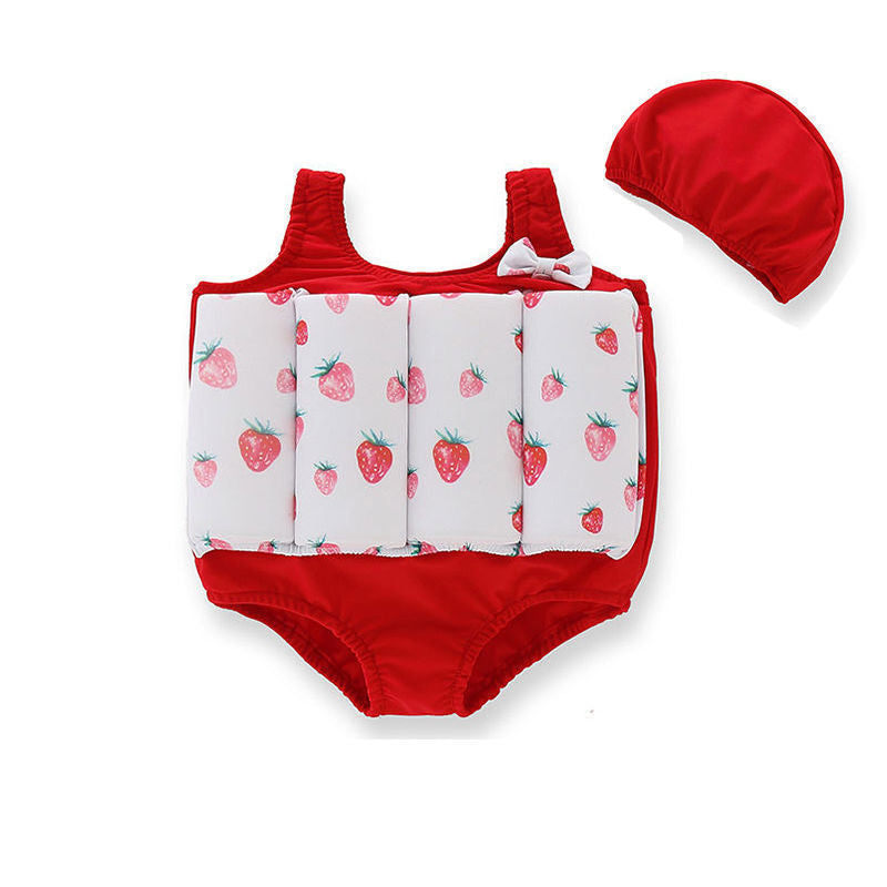 Children's Buoyancy Swimsuit Baby's Bathing Suit One-piece Girl