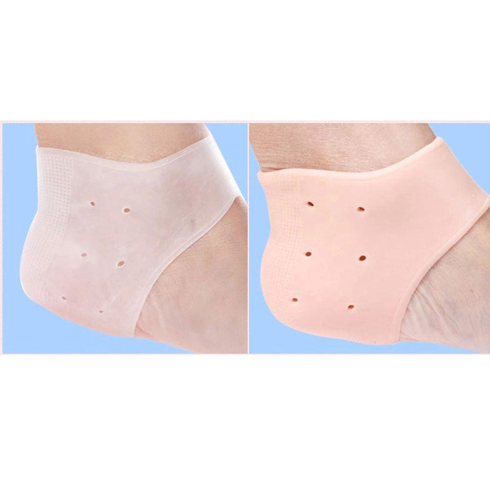 Silicone heel protector