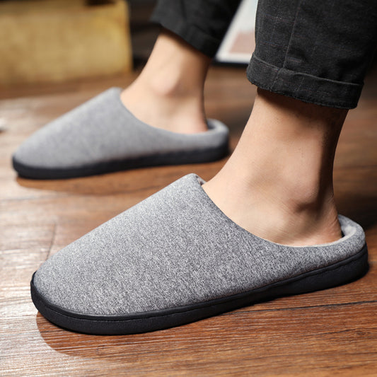 CottonCocoon: Winter home cotton slippers for cozy warmth.