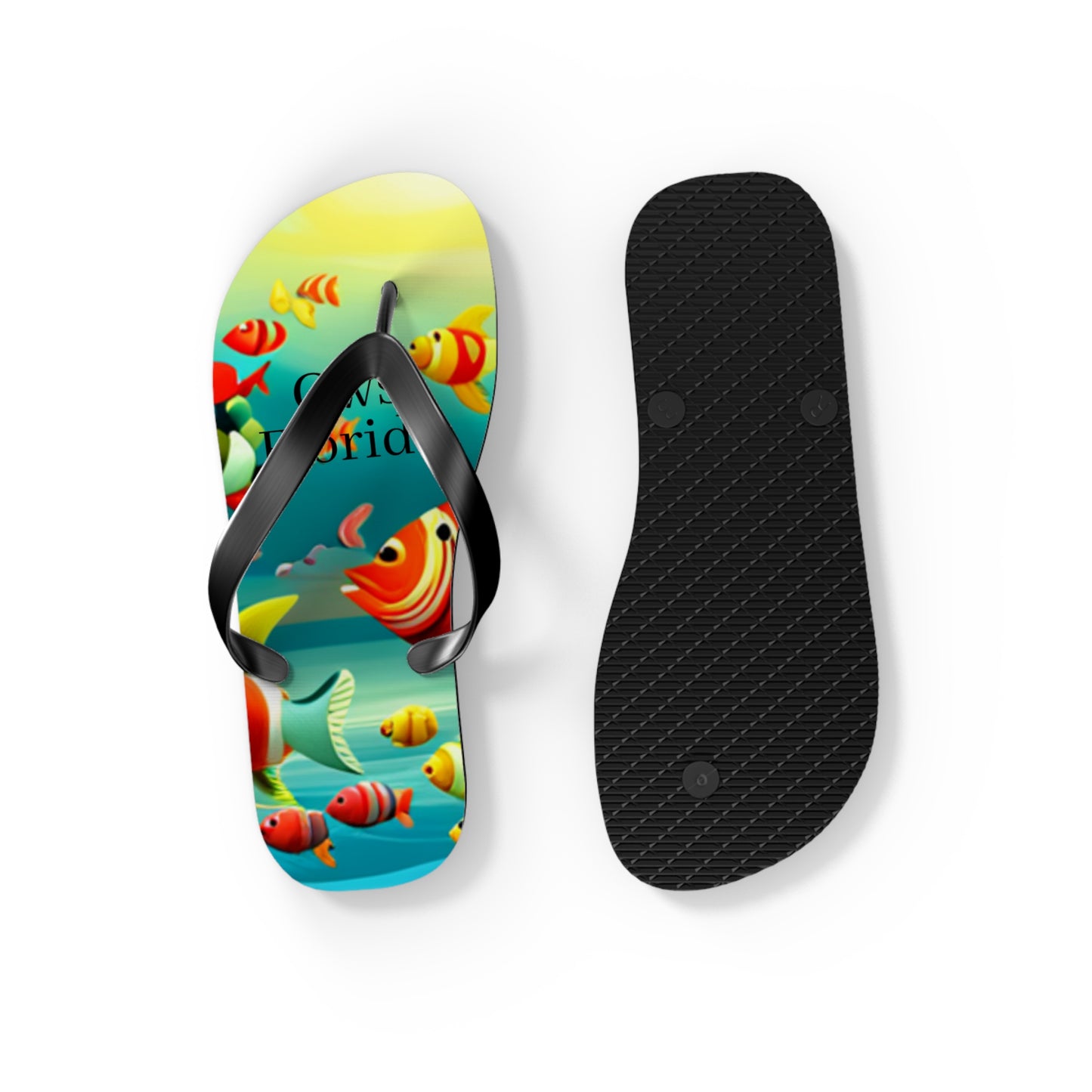 CWS Florida Flip Flops By Cozy Winter Store (ships within USA only)