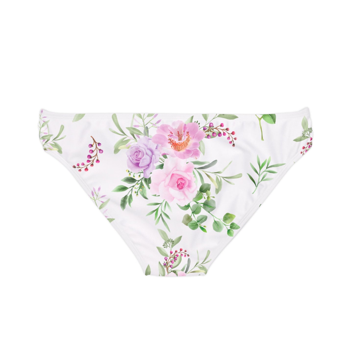 CWS FLorida Loop Tie Side Bikini Bottom (AOP) By Cozy WInter Store (ships within USA only)