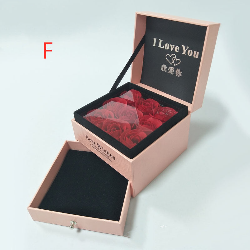 Rosa Rose Box Armband Verpackung Box Kosmetische Lippenstift Box