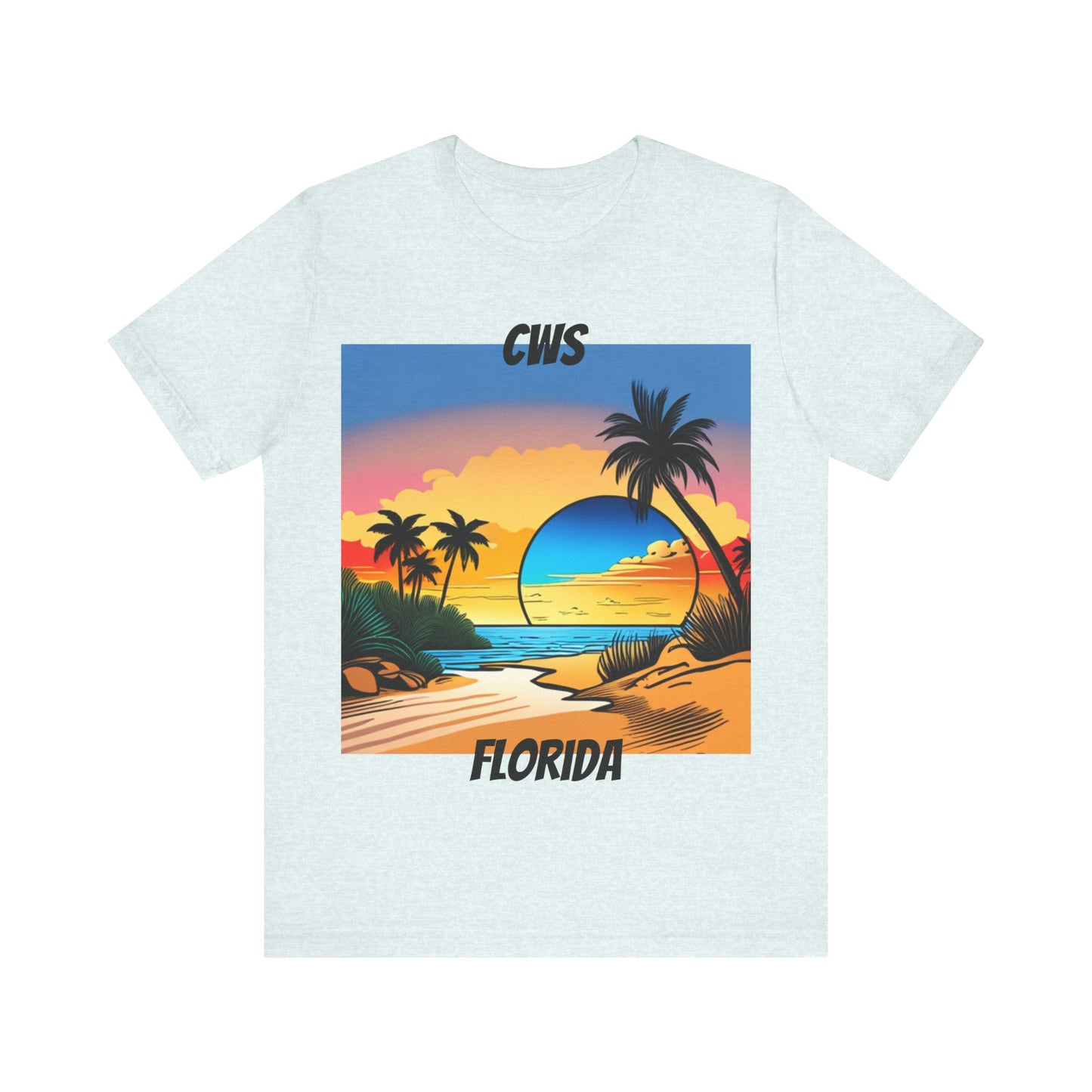 CWS Florida Unisex Jersey Short Sleeve Tee By Cozy Winter Store (ships within USA only)