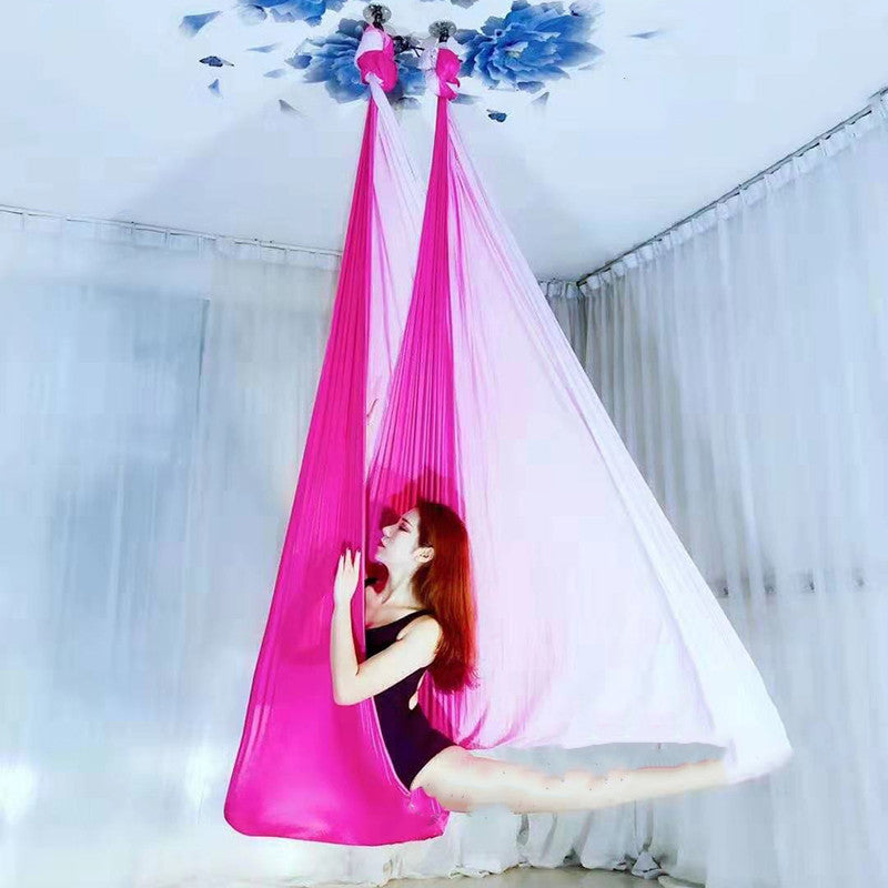 Colored Gradient Anti-Gravity Aerial Yoga Hammock