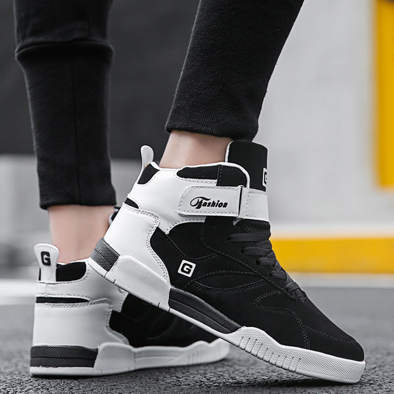 High-top Large Size Casual Sneakers Men's Men Autumn And Winter Men's