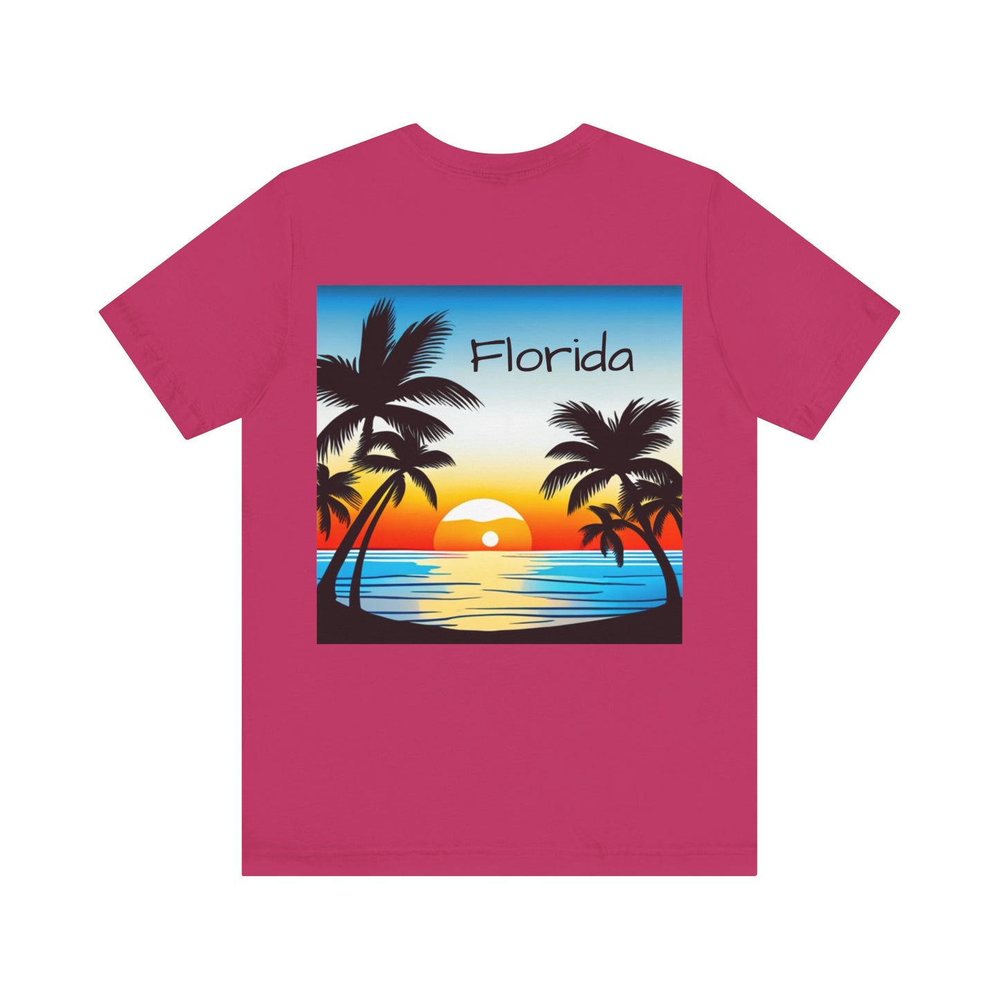 CWS Florida Unisex Jersey Short Sleeve Tee By Cozy Winter Store (ships within USA only)