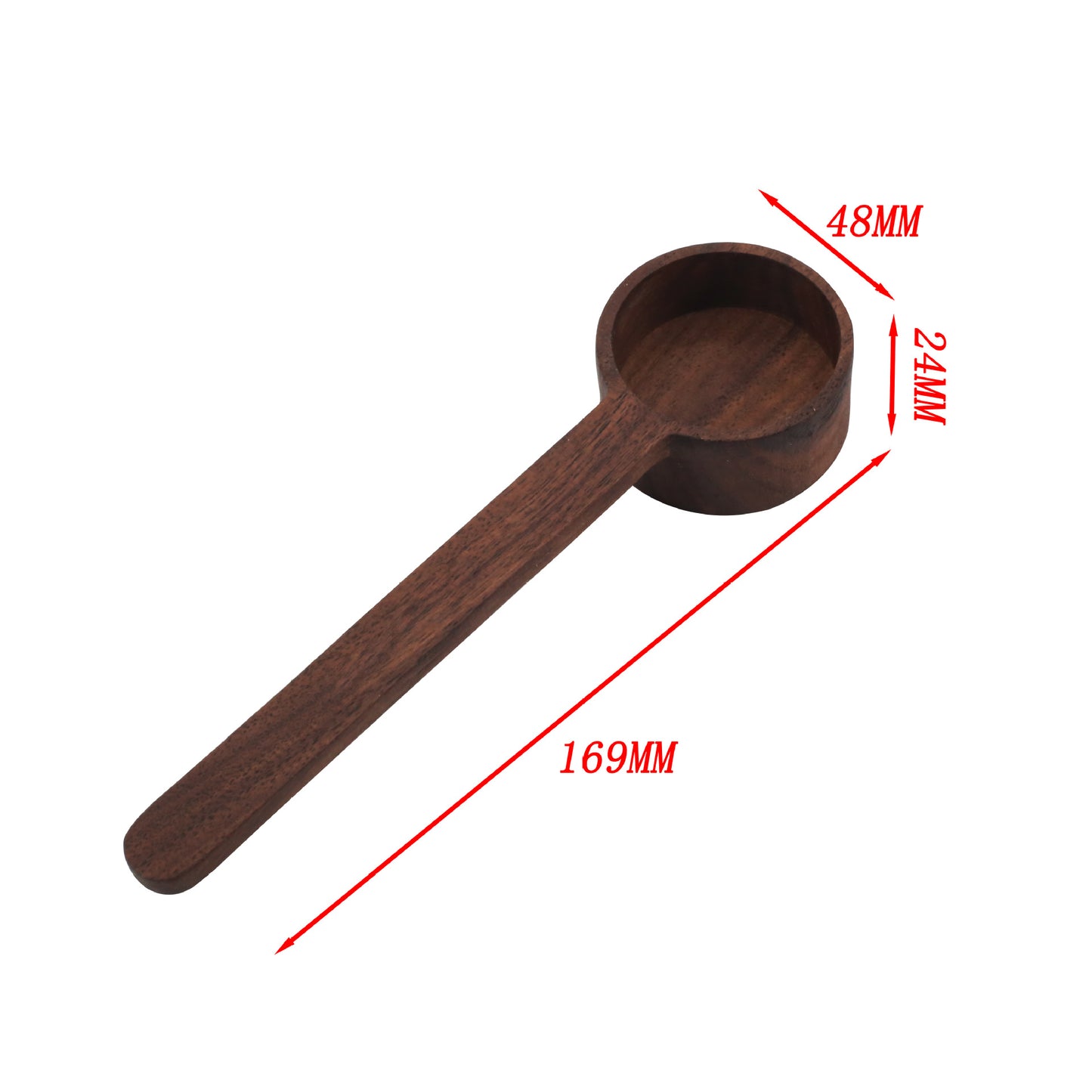 Measuring Spoon Black Walnut Wooden Spoon