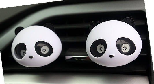 Essence Elysium presents: Panda Car Perfume. Cute Solid Aromatherapy for Your Car Seats.