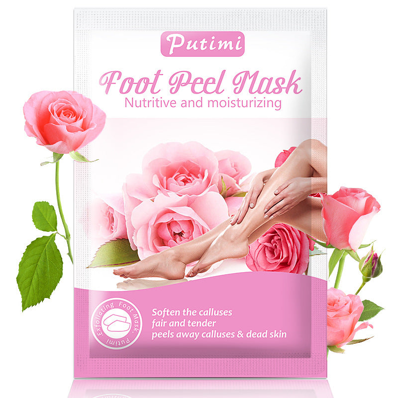 whitening and moisturizing foot mask