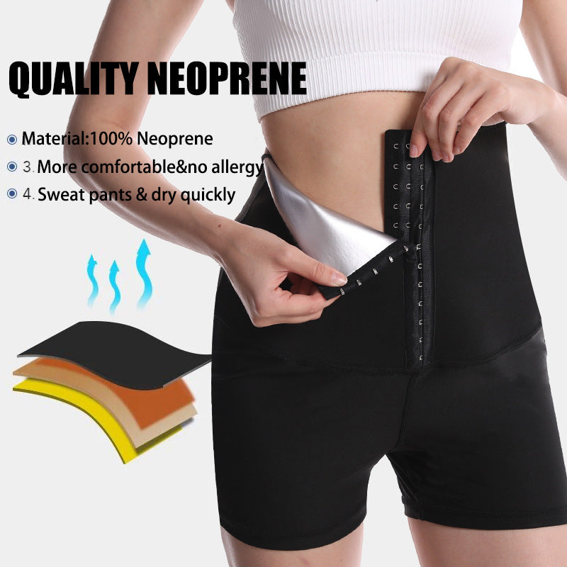 High-Waist Thermal Training Shapewear Pants for Women