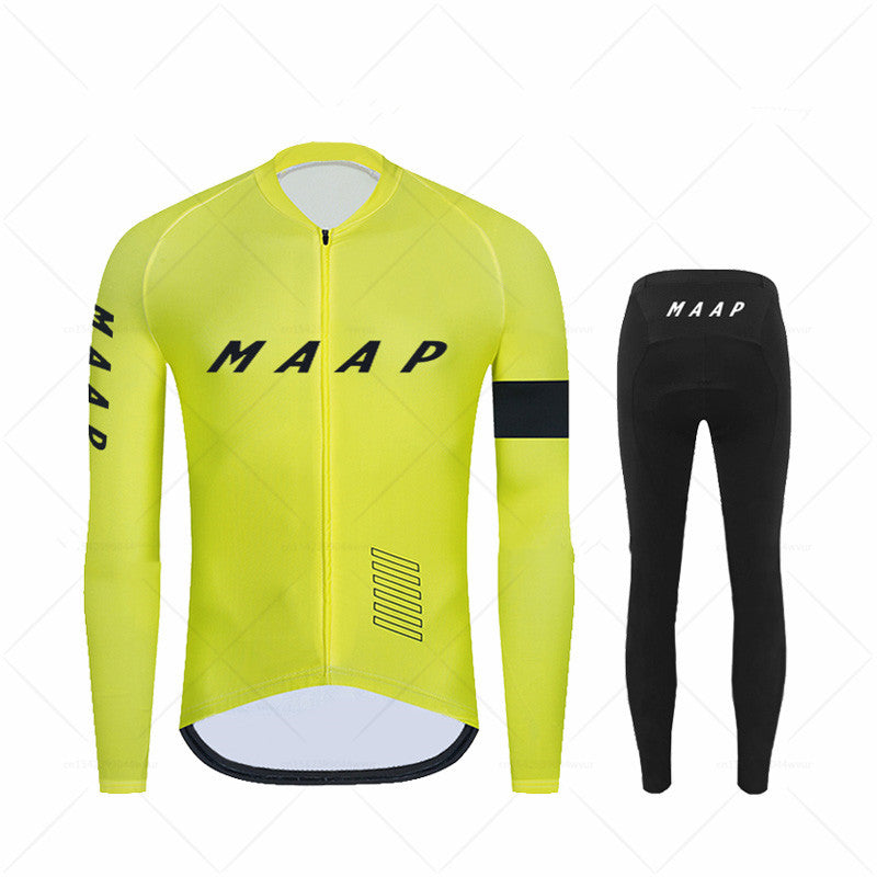 Spring And Autumn Thermal Cycling Jersey Long-sleeve Overalls