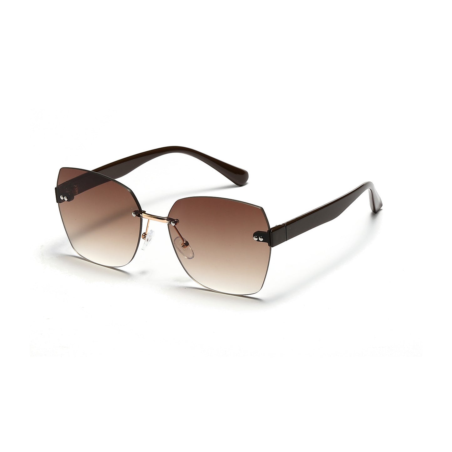 Diamond Cut Edge High-end Sunglasses For Women