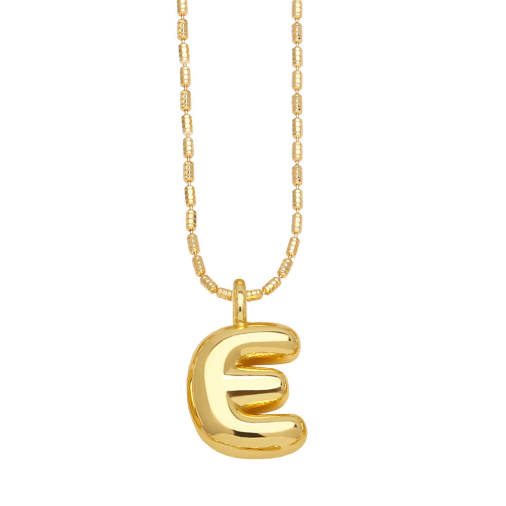 Fashion 26 English Letters Pendant Necklace