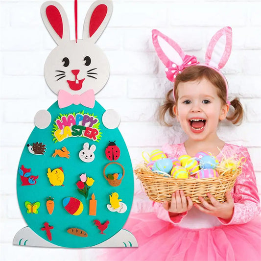 Ostern Kinder DIY Filz Hase