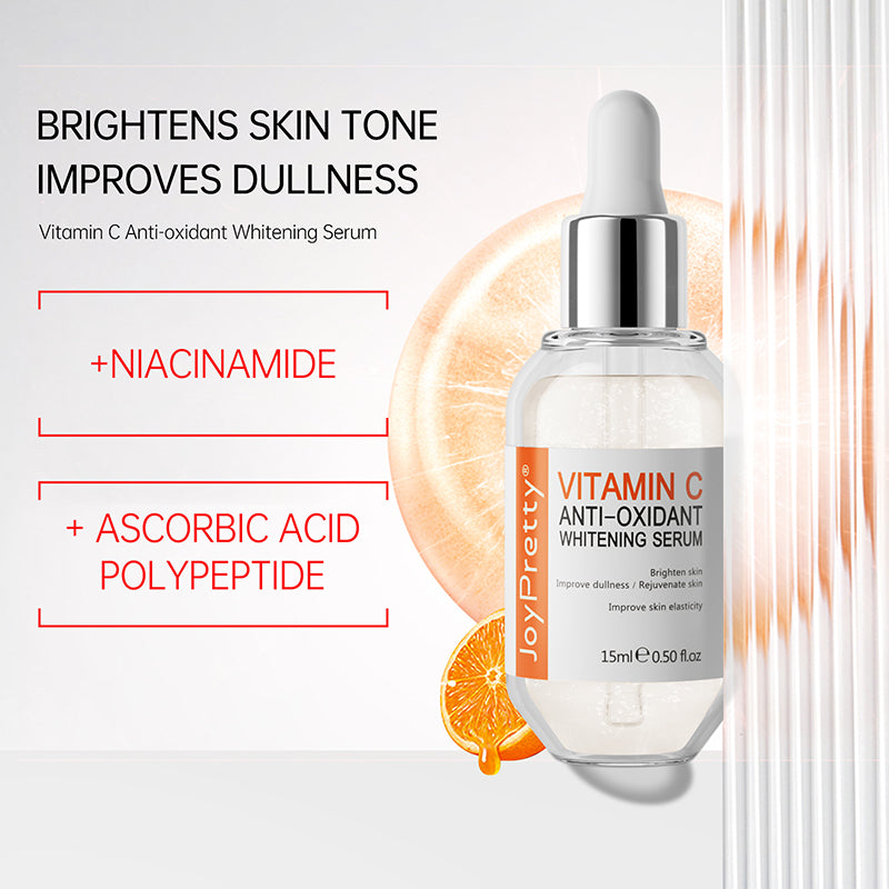 Feuchtigkeitsspendendes Vitamin-C-Serum für die Gesichtspflege, 15 ml