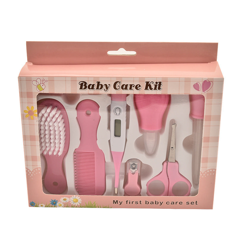 Thermometer für Mutter und Kind, Fütterung, Nasenpflege, 10-teiliges Set, Maniküre- und Nagelknipser-Set für Babys