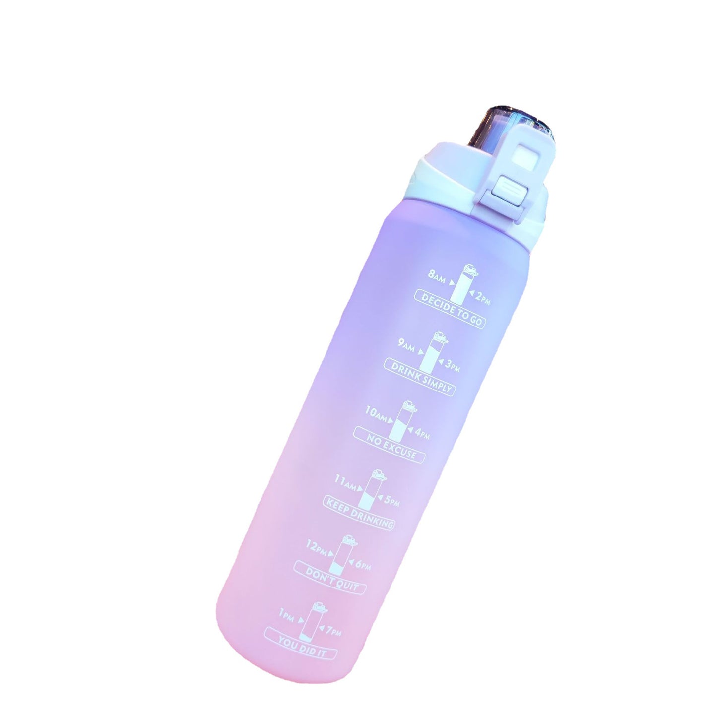 Color Gradient Bottle For Frosted Sports Water