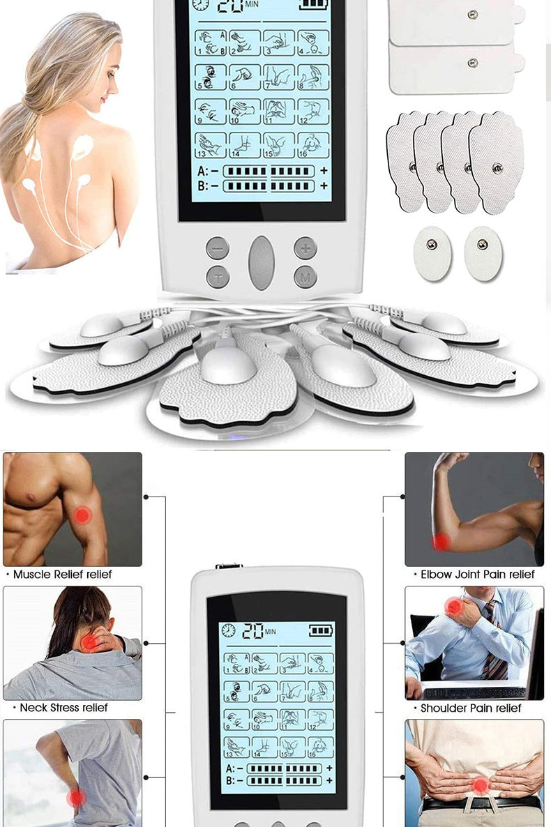 Double 16 Mode TENS Neck Massager