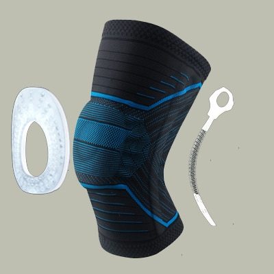 Knee Patella Protector Brace Silicone Spring Knee Pad