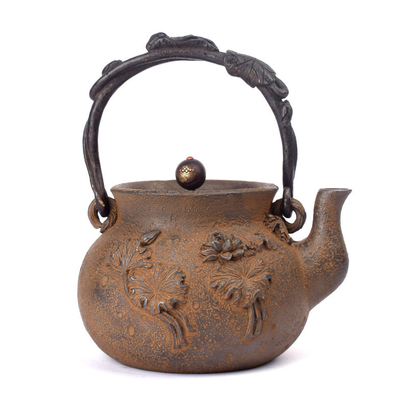 Japanese Home Furnishing Cast Iron Teapot Gift Handmade Iron Teapot Teapot