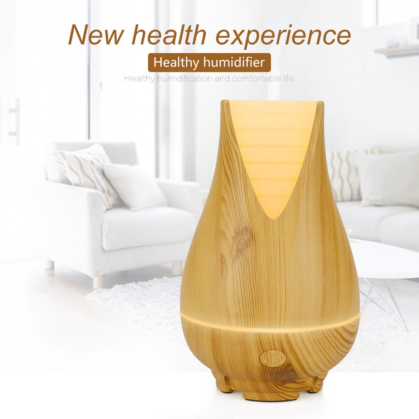 Schlafzimmer Vase Aroma Diffusor Nahen Osten Holzmaserung Luft Holzmaserung Luftbefeuchter