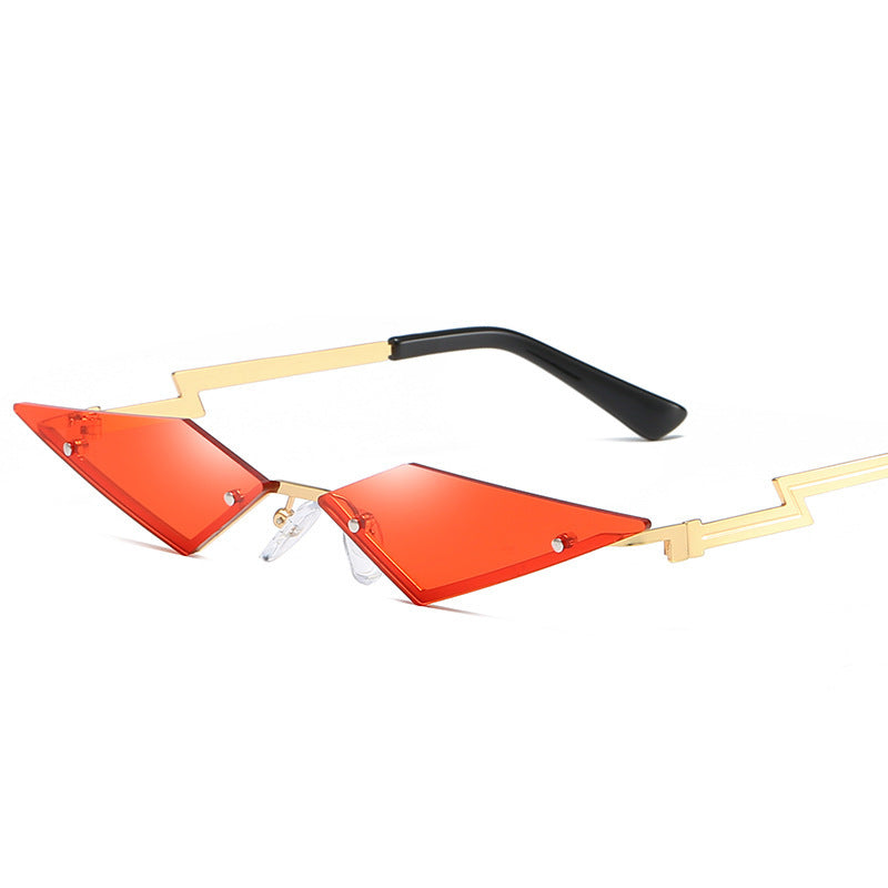 Fashion rimless sunglasses for women