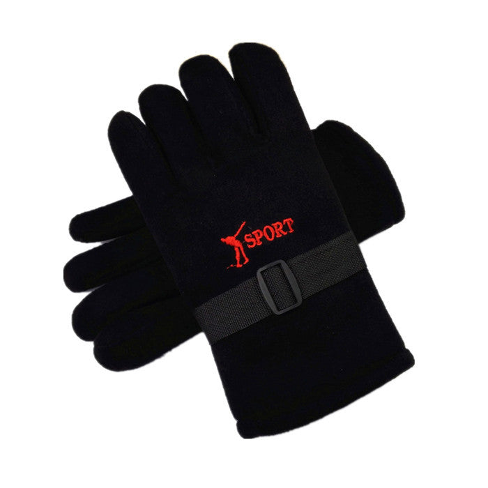 Warm and fleece gloves