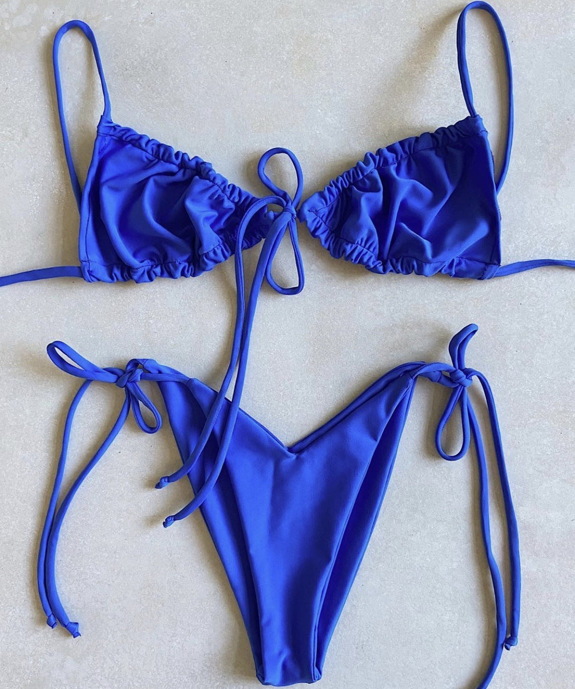 Ladies split swimsuit