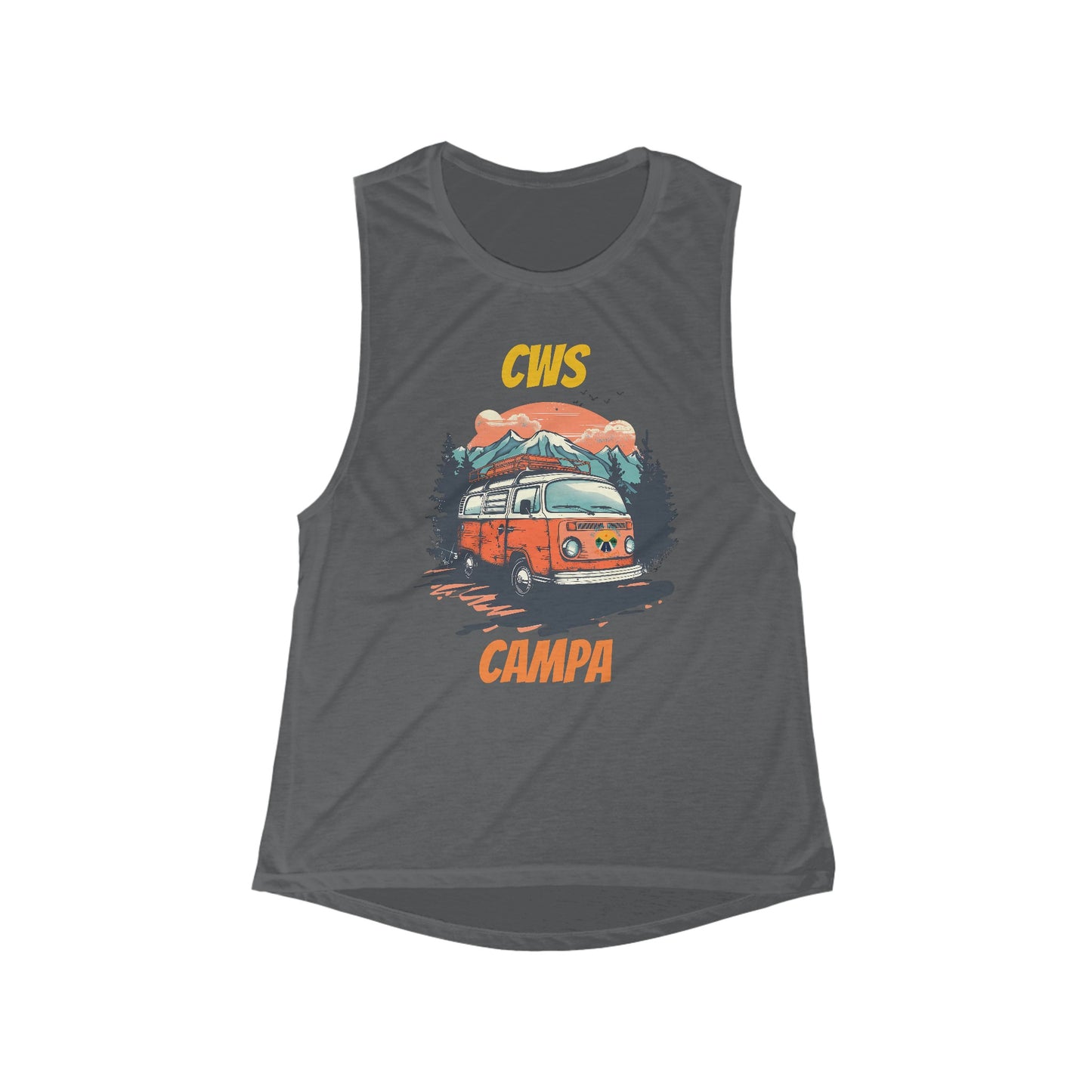 CWS Campa Women's Flowy Scoop Muscle Tank