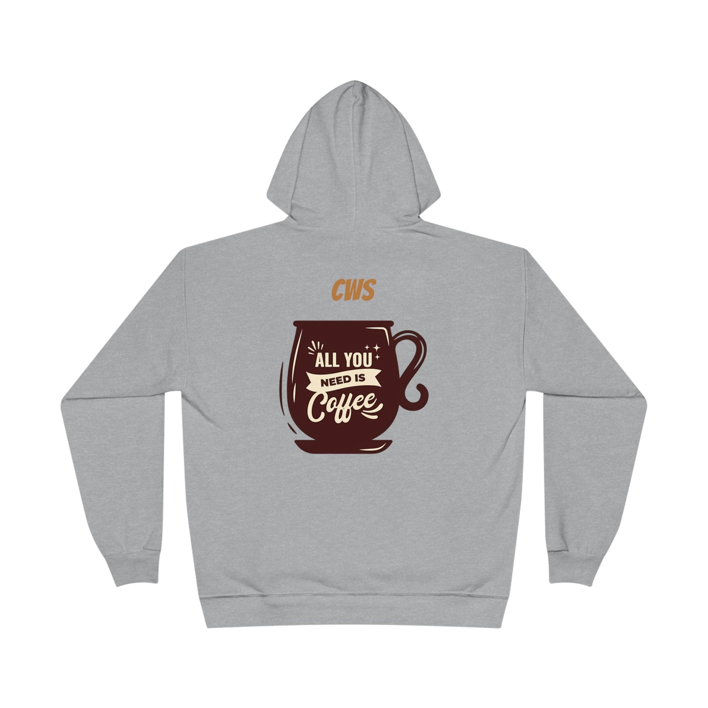 CWS Coffee Lover Unisex EcoSmart® Pullover Hoodie Sweatshirt By Cozy Winter Store