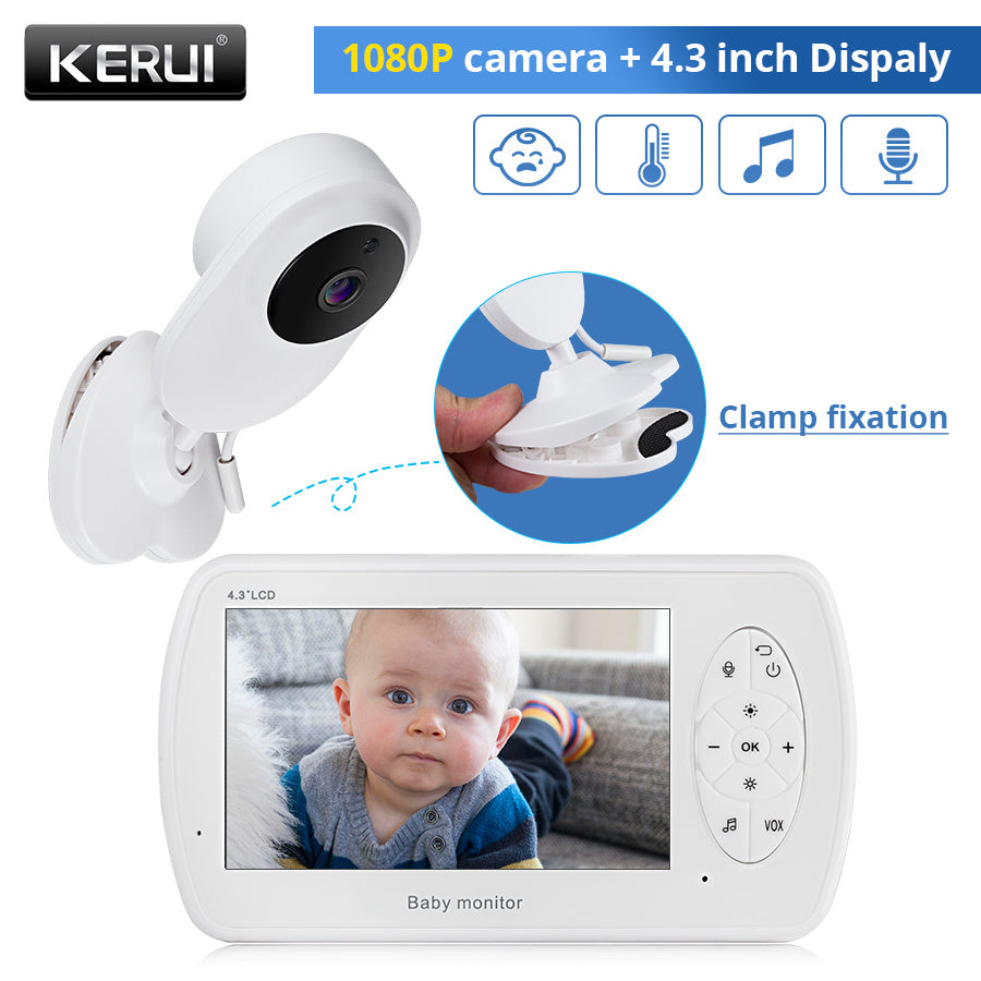 4.3 Inch 2 Million Pixel Baby Monitor Camera