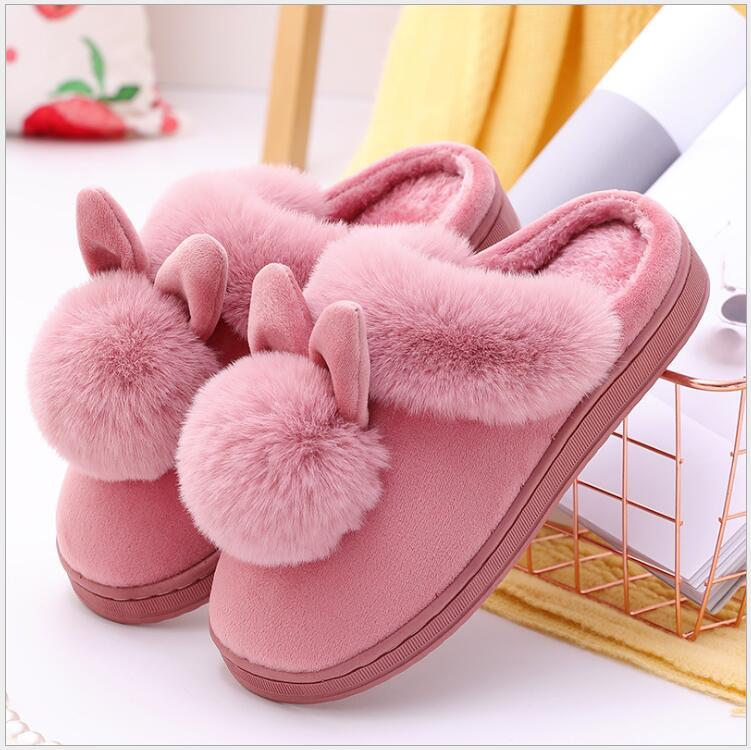 CozyChic: Ladies' home cotton slippers for ultimate comfort.