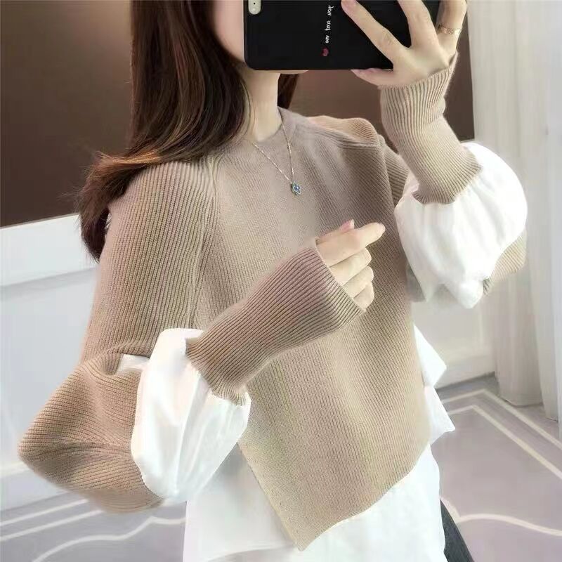 Women's Sweater Two-Piece Knitted Top