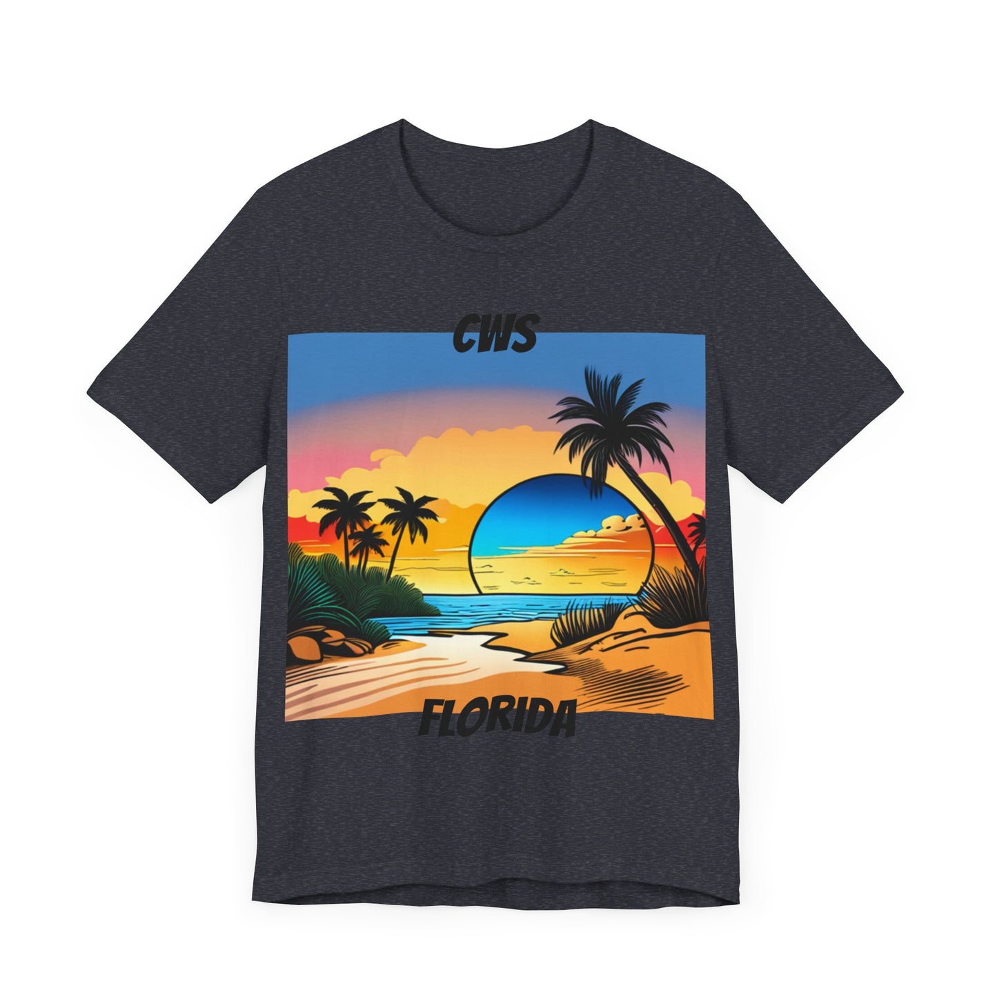 CWS Florida Unisex Jersey Short Sleeve Tee By Cozy Winter Store (ships within USA only)