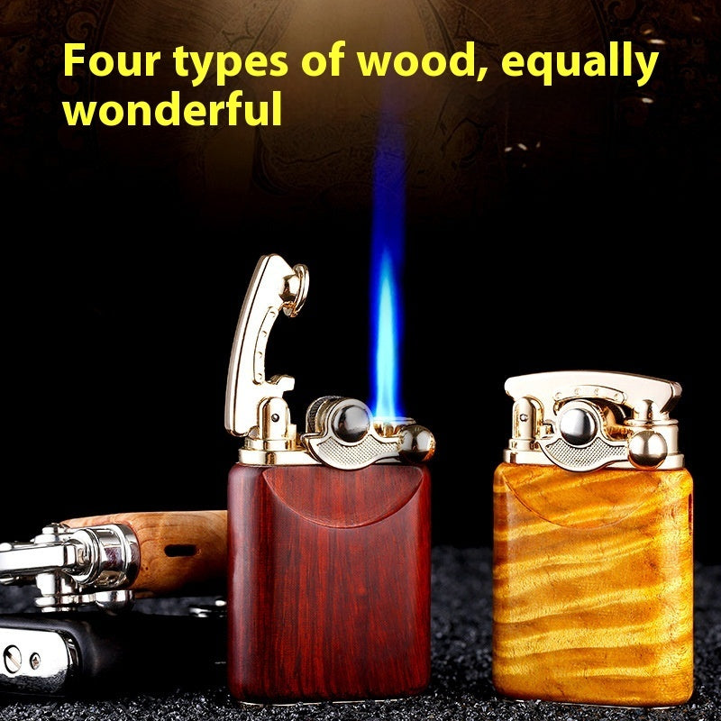 Zhongbang Ebony Gas Lighters Windproof