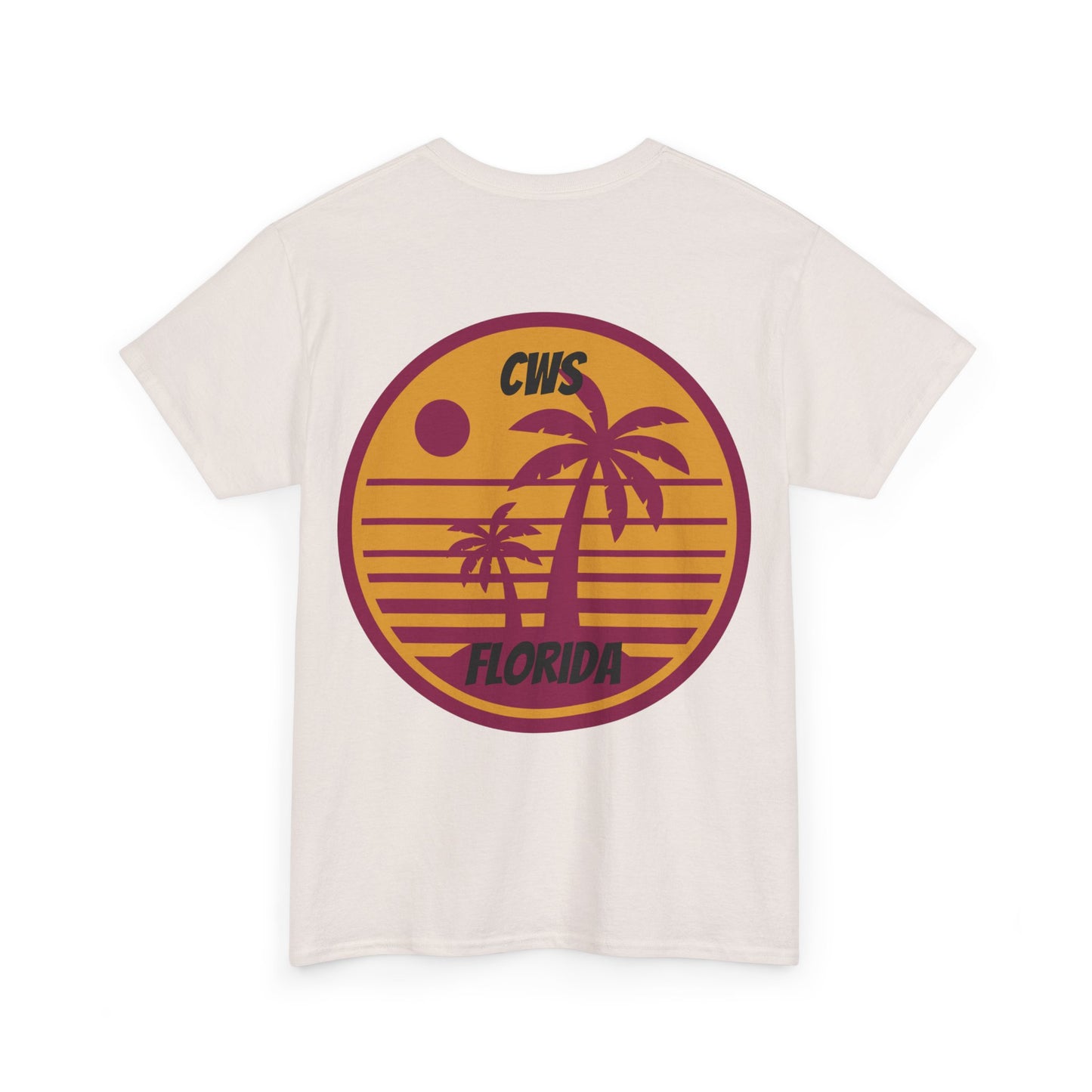 CWS Florida Unisex-T-Shirt aus schwerer Baumwolle von Cozy Winter Store (Versand nur innerhalb der USA)