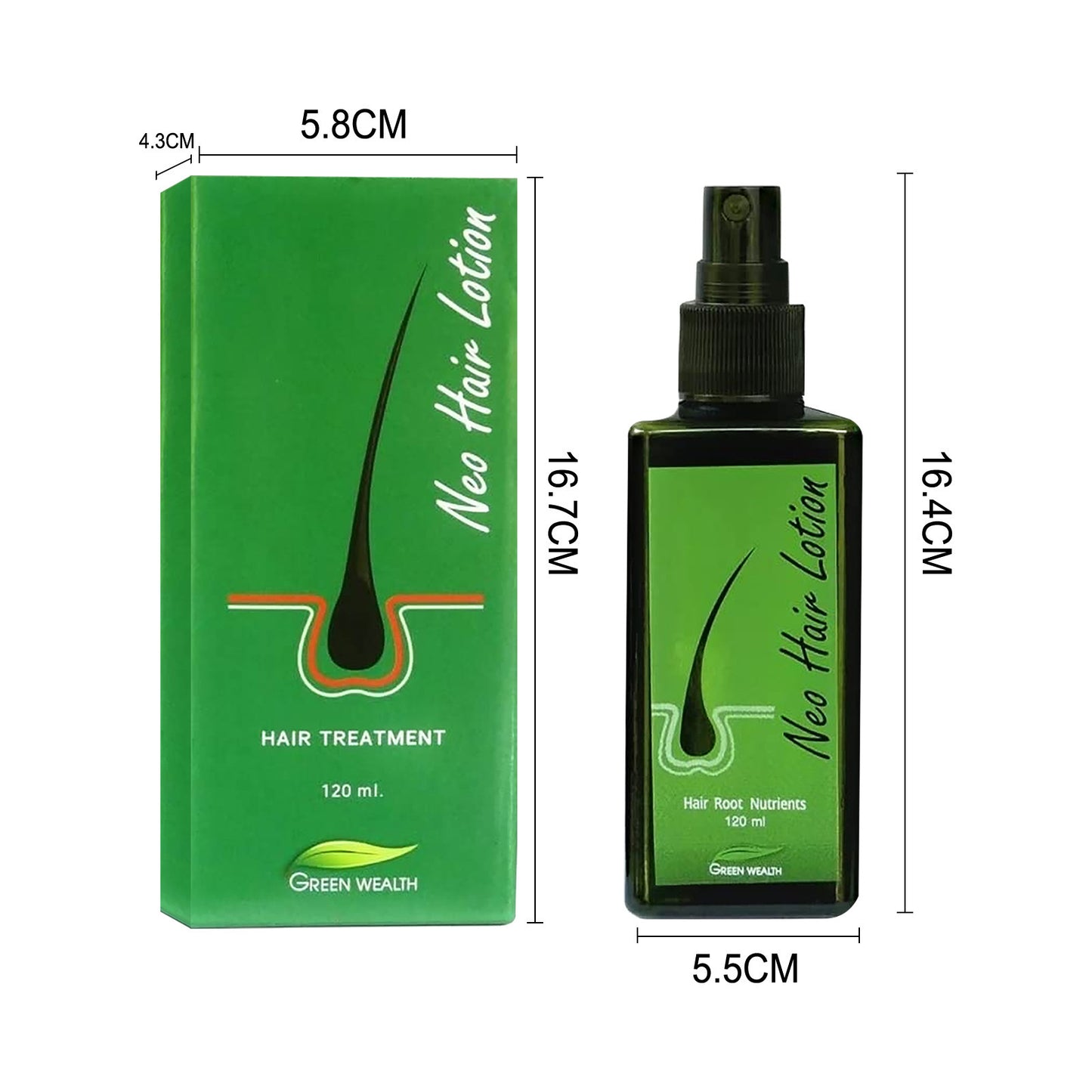 Haarpflege-Wachstumslotion-Spray