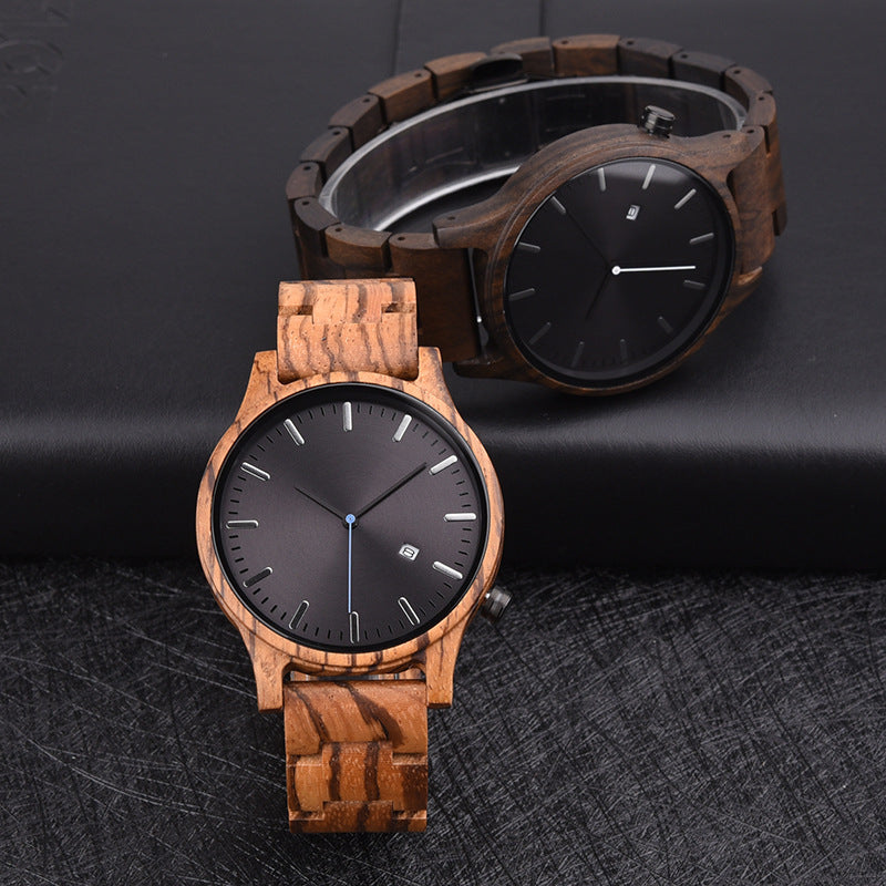 DODO DEER wooden calendar watch