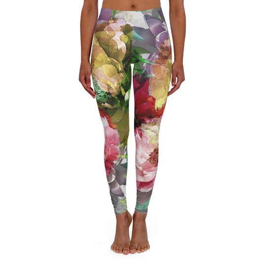 CWS Flora Women's Casual Spandex Leggings By Cozy Winter Store