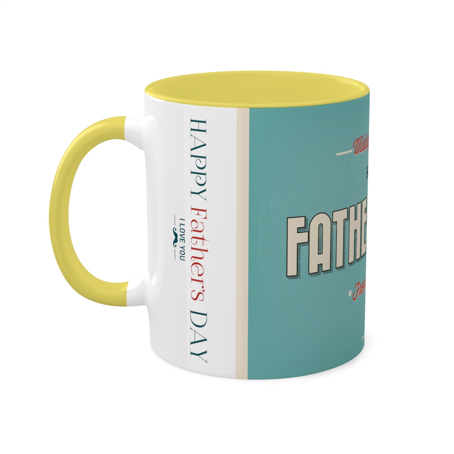 CWS Celebrations Fathers Day Colorful Mugs, 11oz