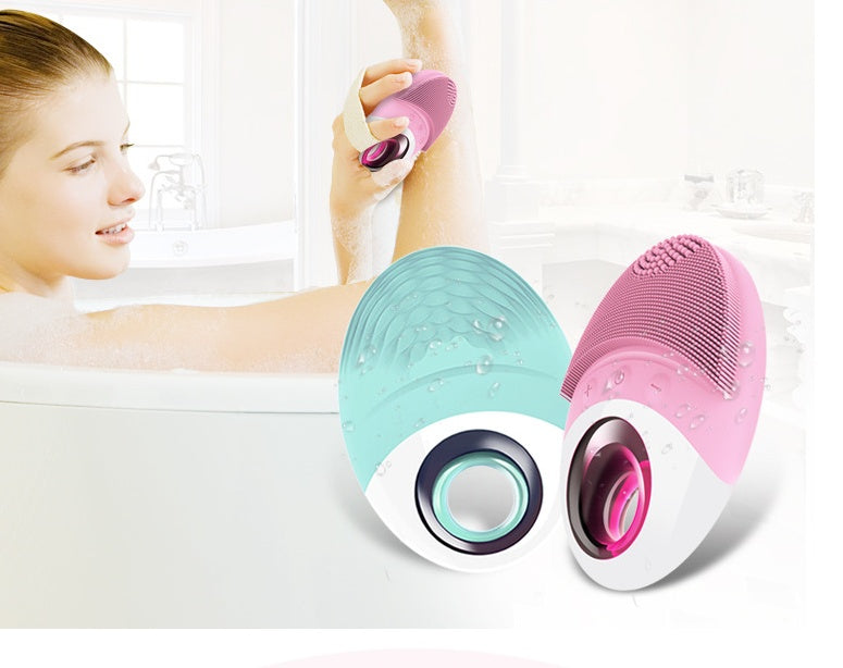 Wireless Charging Silicone Cleansing Instrument