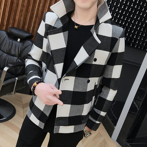 Self cultivation woolen windbreaker