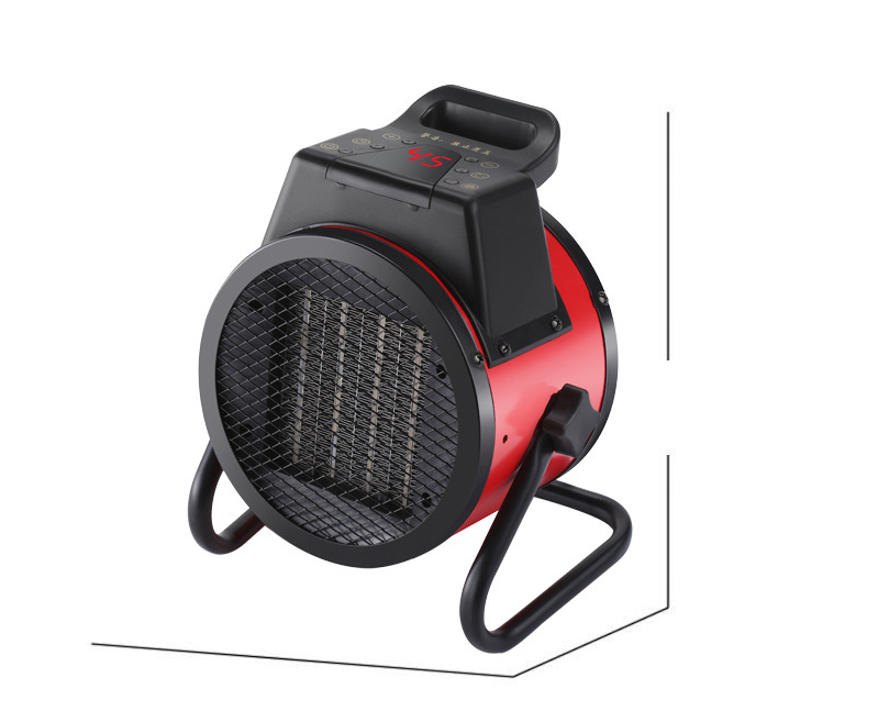 PowerHeat Pro: High-power industrial and household heater with remote control.