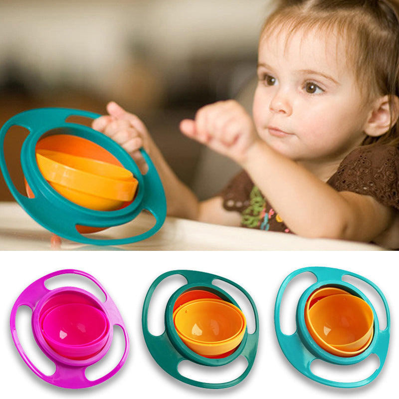 Practical Design Children's Rotating Balance Bowl